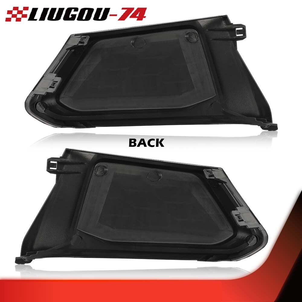 Suitable for 19-21 for Nissan Altima S SR fog light cover kit, driver and passenger side, new.
