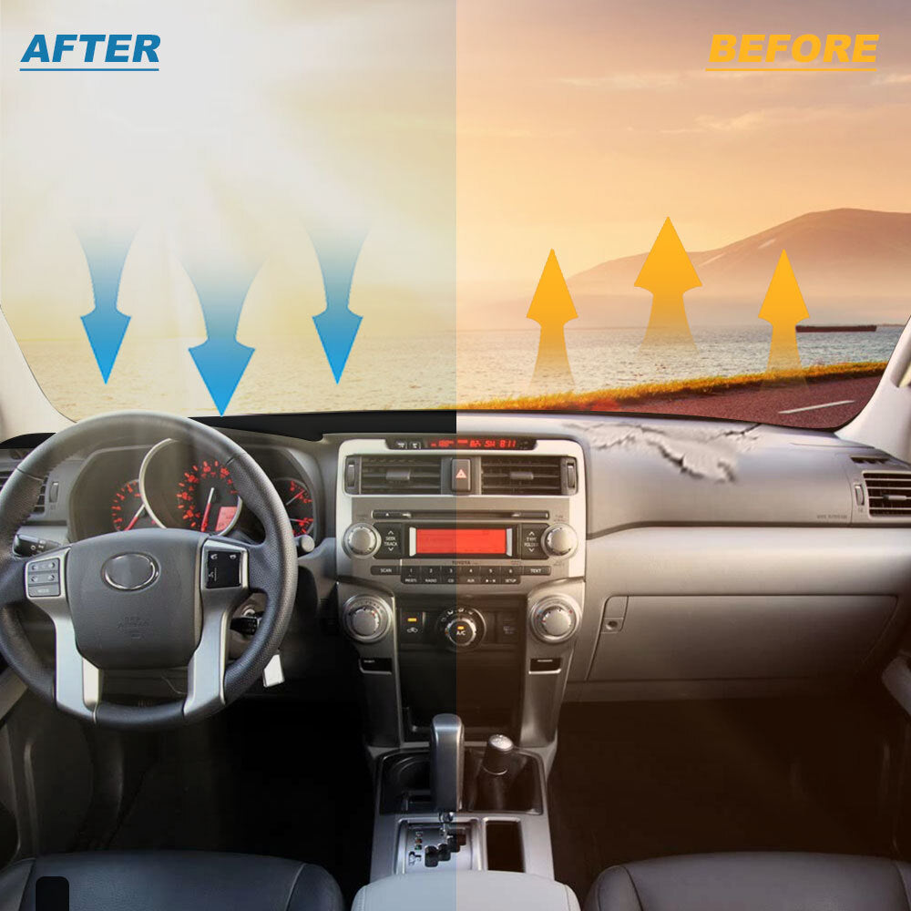 for Toyota 4Runner 2010-2023 Car Dash Cover Mat Dashboard Mat Sun Shade Carpet