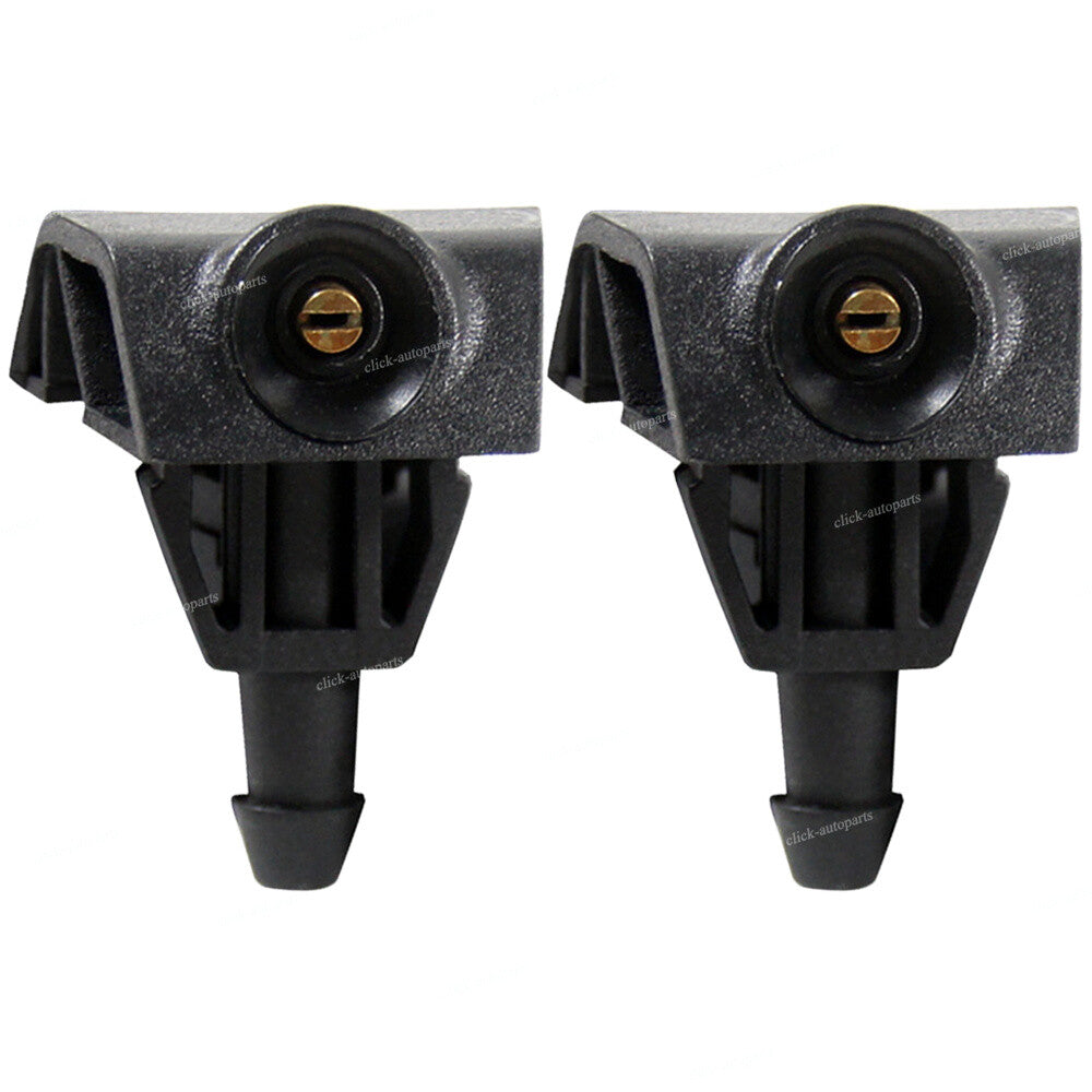 2X Fit for Nissan Note 2006¨C2013 Windshield Wiper Water Washer Spray Nozzle Jet