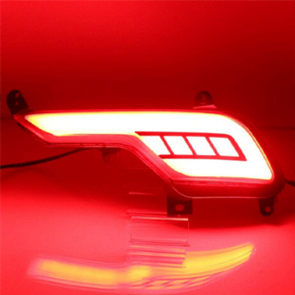LED Rear Bumper Brake Tail Light Fog Lamp for Hyundai Santa Fe IX45 16-18 Right