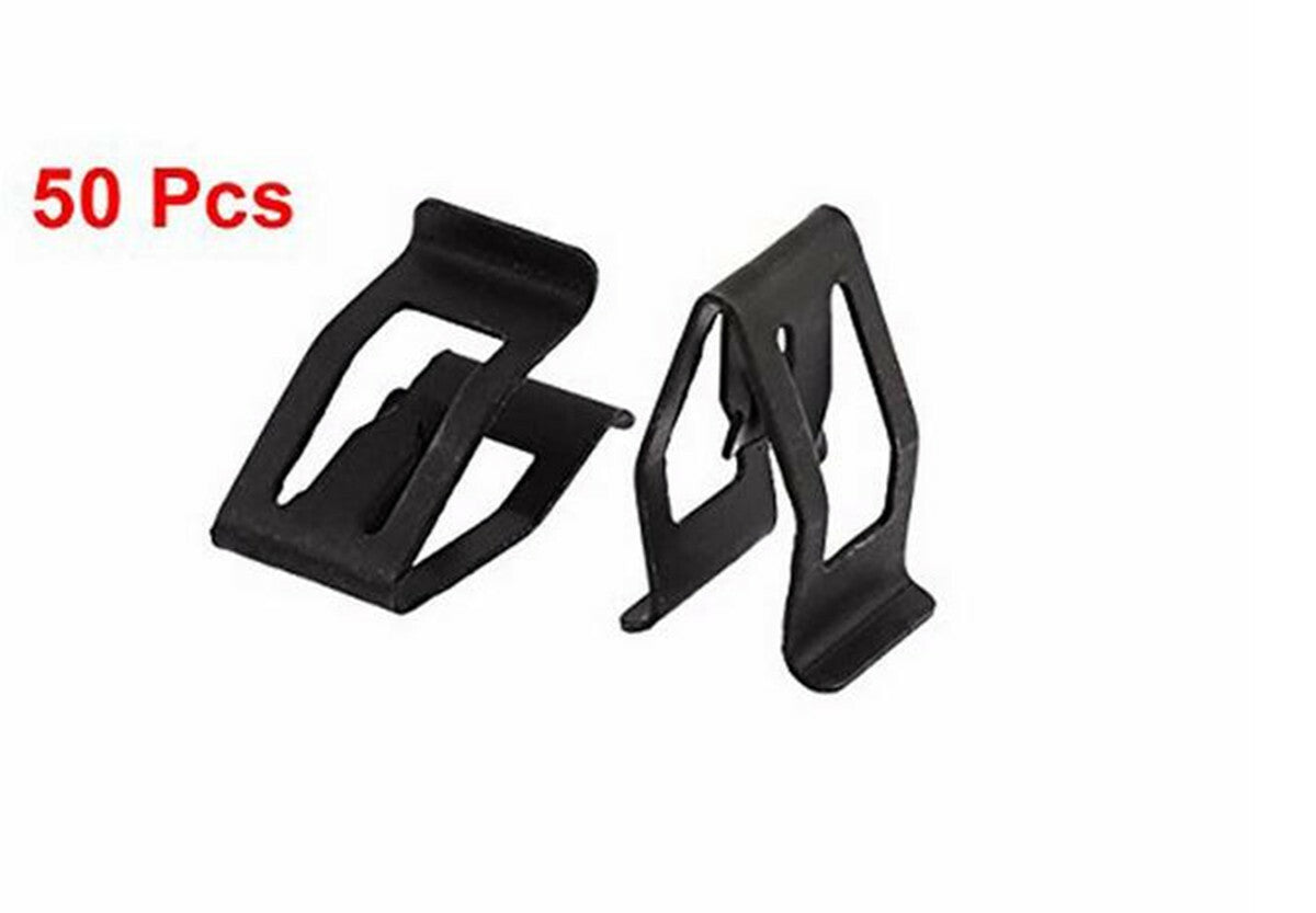 50x Auto Car Front Interior Console Dash Dashboard Trim Metal Retainer Clips