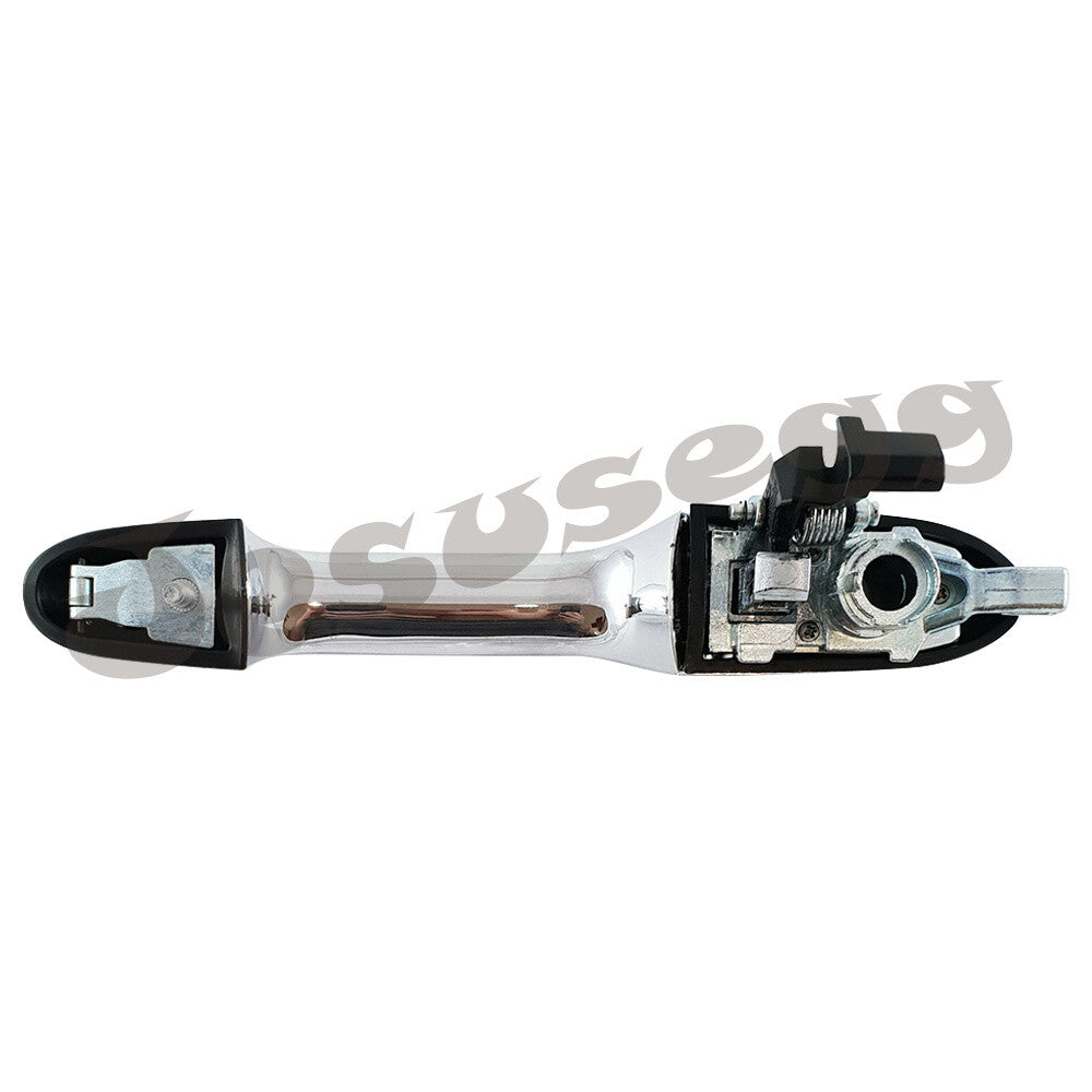 for Fiat 500 2007-2020 Front Right RH Side Exterior Sliding Door Handle Chrome