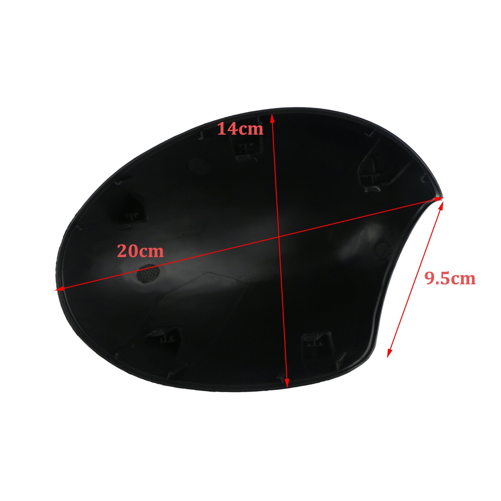 Left Door Wing Mirror Cover Casing Cap for Mini Cooper R55 R56 R57 R58 R60