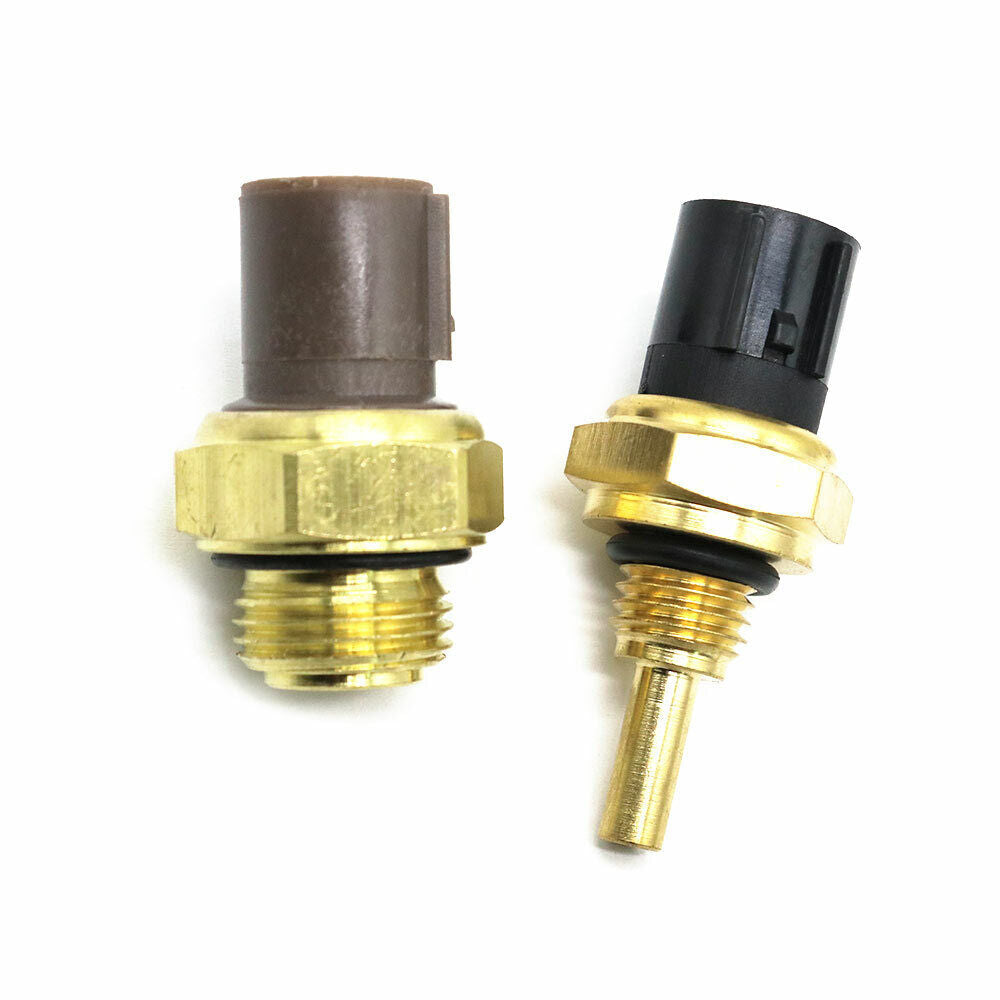 2x 37760-P00-004 37870-PJ7-003 Coolant Temperature Sensor Switch for Civic
