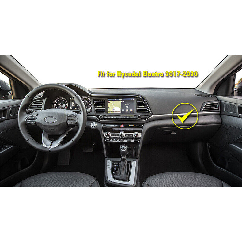 for Hyundai for Elantra 2017-2020 Car Dashboard Dash Anti-Sun Mat Non-Slip Cover Pad