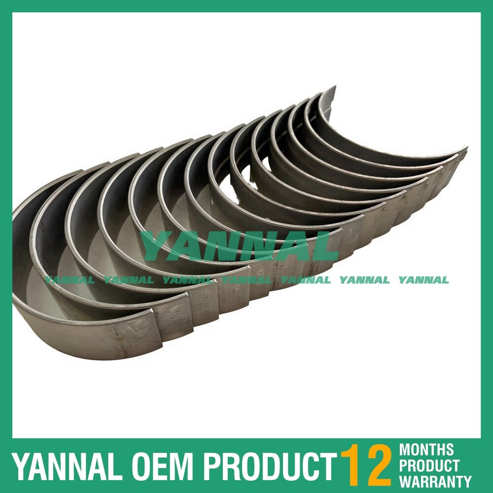 QSX15 main bearing +0.25MM is suitable for diesel engine parts.