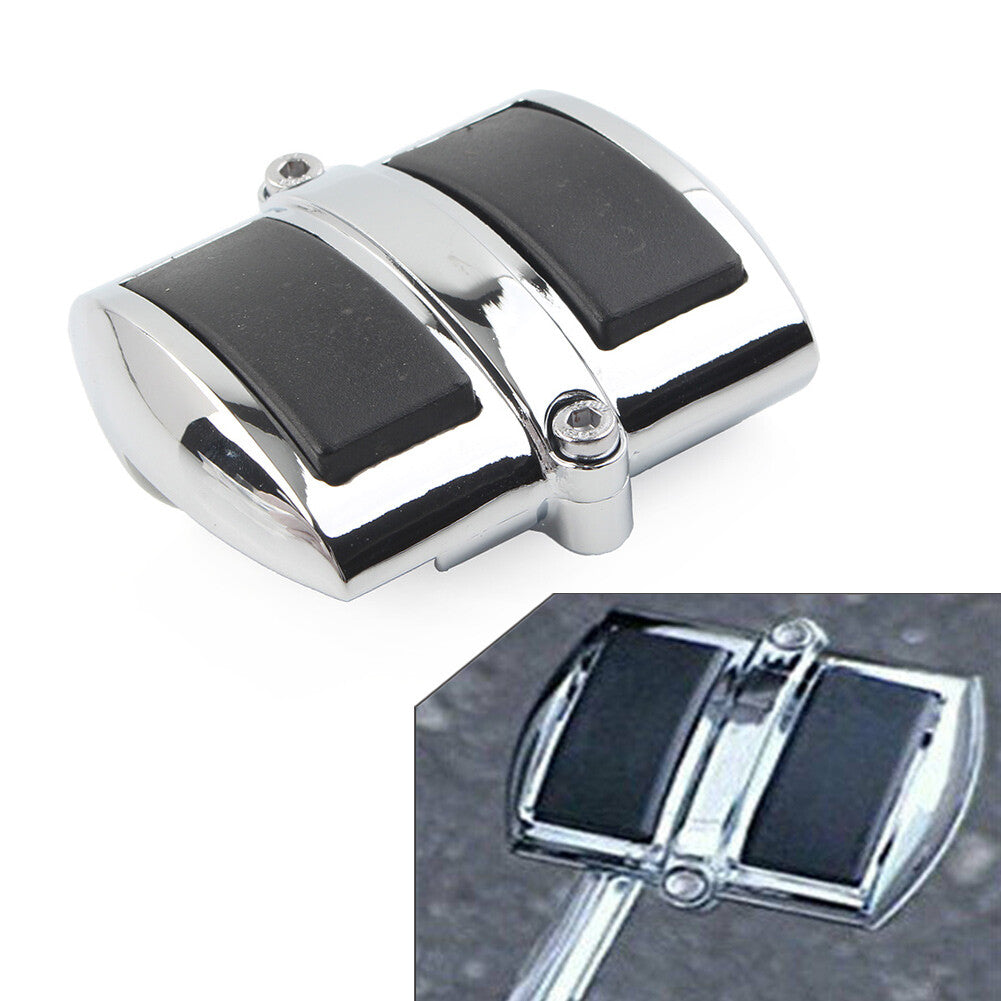 Chrome Rear Gear Shift Brake Pedal Cover for Honda Shadow 750 1100 Motorcycle