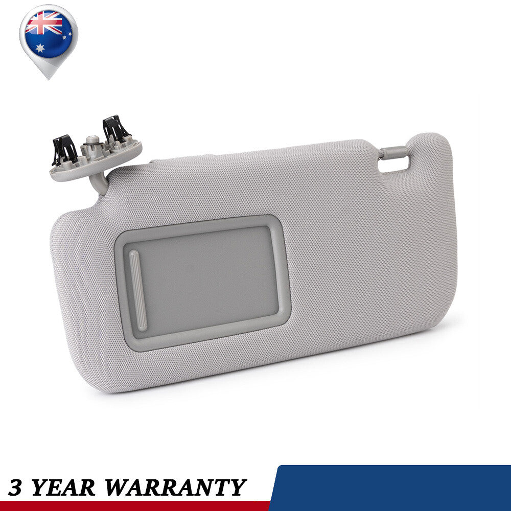 Driver Left NEW Grey Sun Visor 74320-02711-E0 for Toyota for Corolla 1.8L 2009-2013