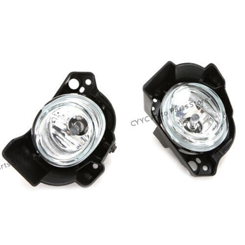 for Mazda 3 2014-2016 Clear Lens Fog Driving Light w/Bezel Wires Switch