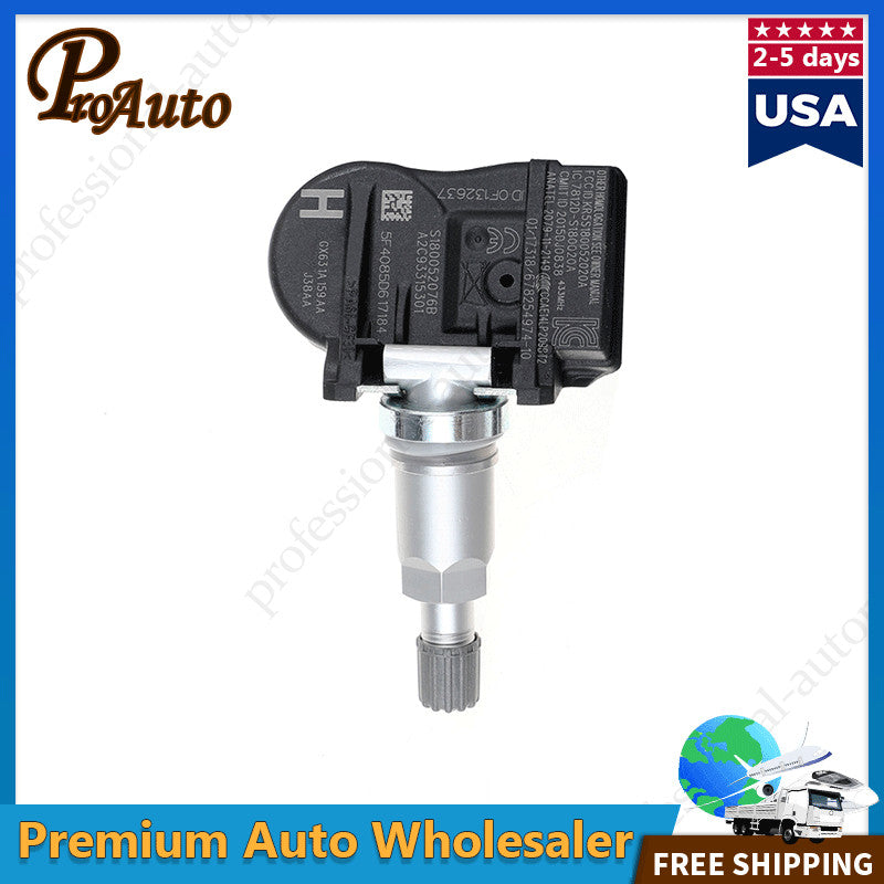 Set of (4) 433MHz TPMS Tire Pressure Sensor for Jaguar for Land Rover for Range Rover