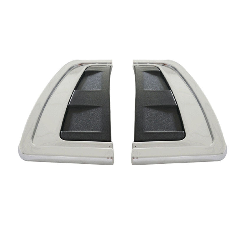 Pair Fender Side Trim Chrome for Toyota Fortuner 2016-18 Side Light Frame Cover