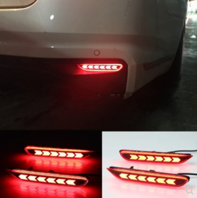 for Nissan Rogue 14-2016 Led Rear Bumper Reflector Light Lamp Brake Light Repair