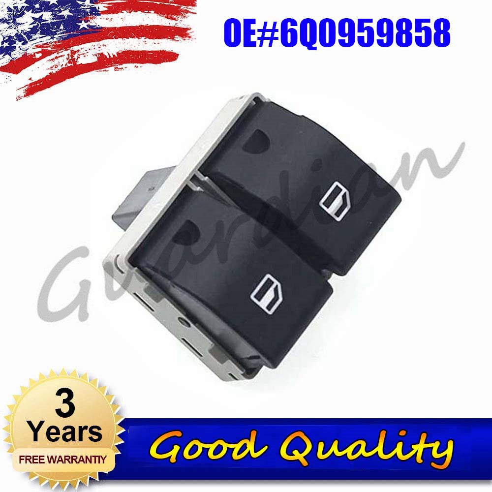 Front main power window switch 6Q0959858 is suitable for Volkswagen Fox Polo seats Ibiza IV