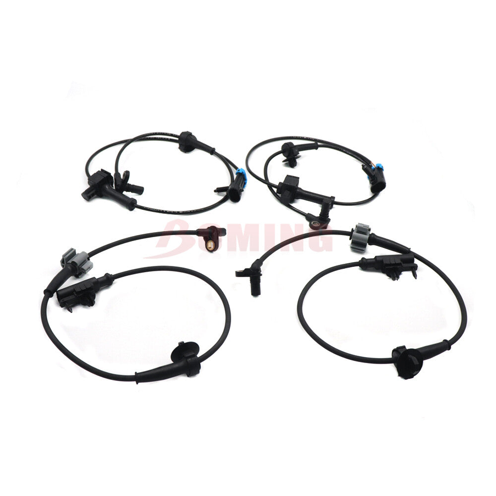 4pcs FrontRear New ABS Wheel Speed Sensors for Cadillac for Chevy Suburban for GMC