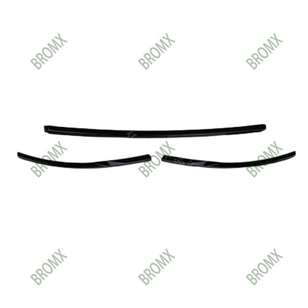Front Bumper Protector Strip Body Trim Kits for Range Rover L405 2018-2022 Black