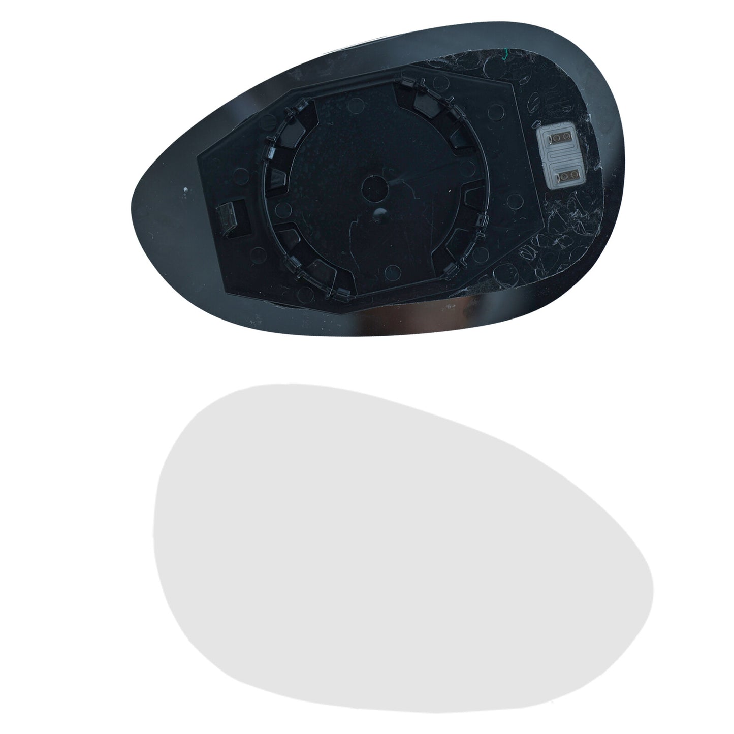 1 PC for Fiat 500 500c 2007-2023 Right Passenger Side Heated Wing Mirror Glass