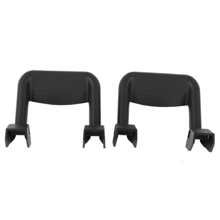 2Xtruck Black Powder Coated Side Pedal/Staff Kit Aluminum for Ford / for Chevy / for GMC / for Dodge