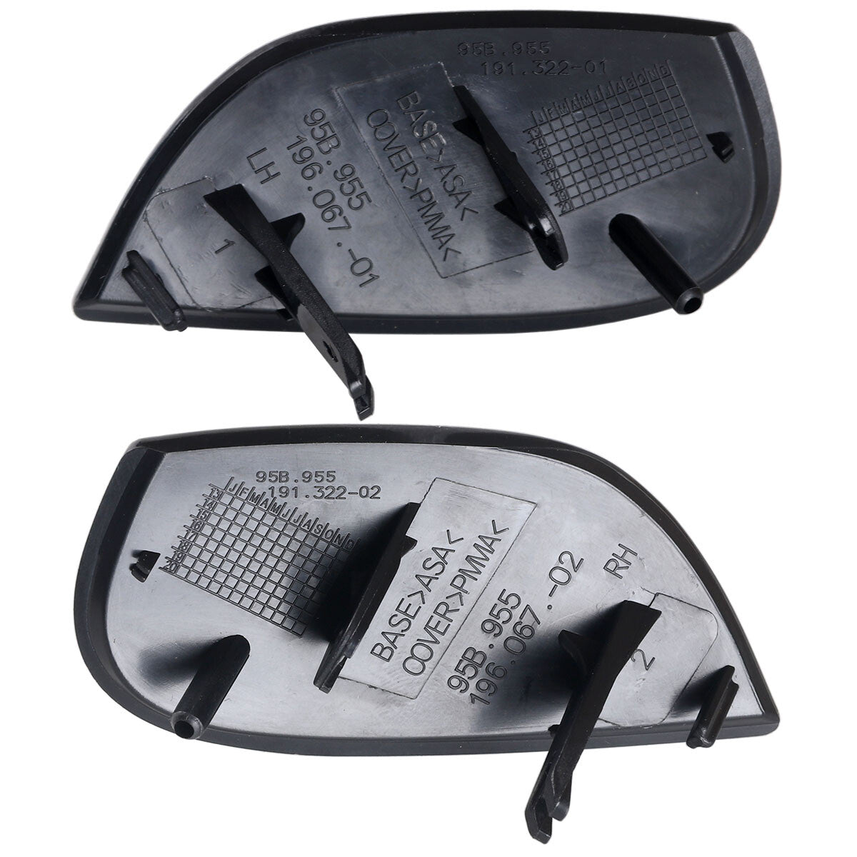 HeadLight Cleaning Cap Trim Cover Left Right Fit For 2015-2018 for Porsche Macan 95B