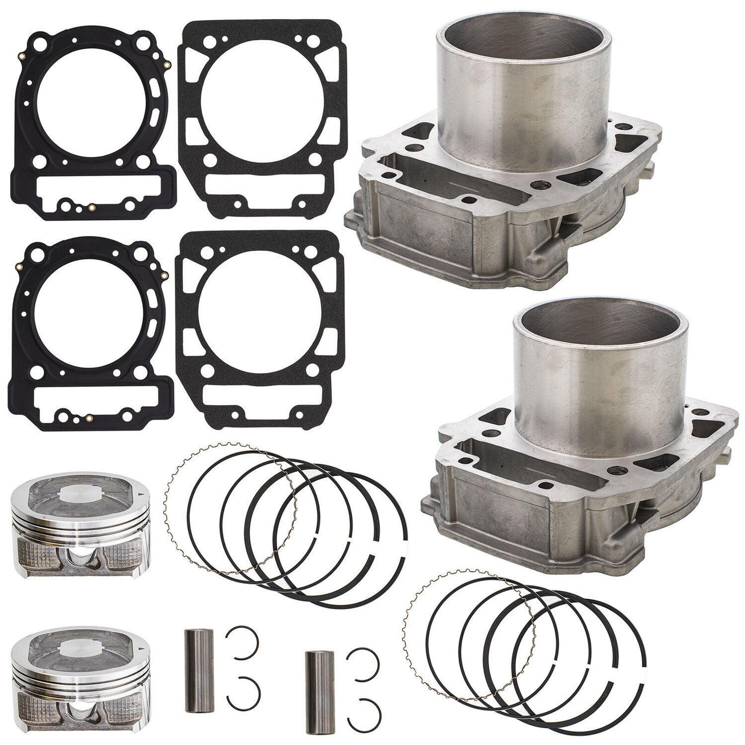 Cylinder Piston Kit Front Rear for Bombardier BRP Can-Am Outlander Max 800 06-15