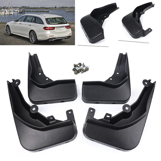 for Mercedes-Benz E Class Sport Sedan 14-15 Splash Guards Mudguard Flaps Fender