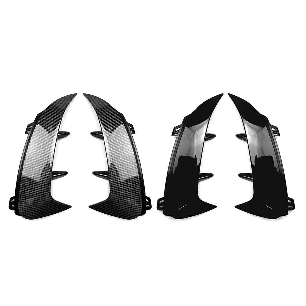Rear Bumper Splitter Spoiler Canard Air Vent Fit for Benz A-class W177 A200 18-22