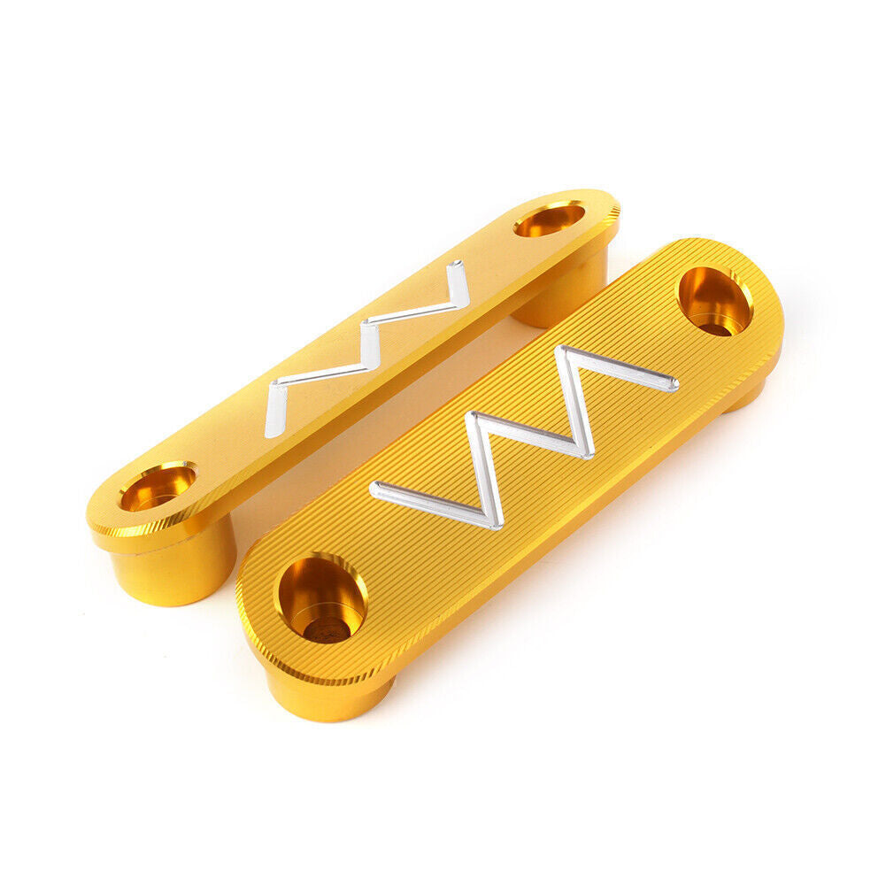 Front Axle Fender Mudguard Plate Cover Decor for YAMAHA NVX 155 2015 - 2018 Gold