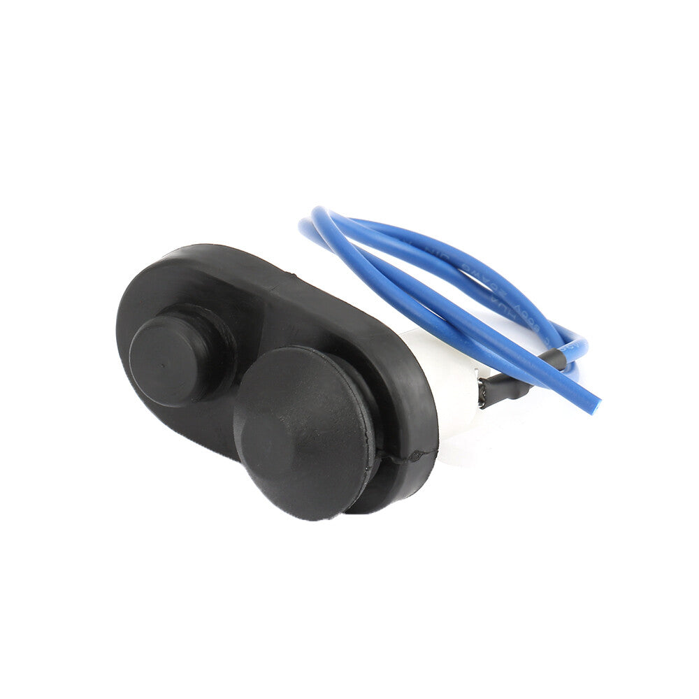 Set of 2 Universal Car Vehicle Inner Door Light Lamp Switch Push Button -Black
