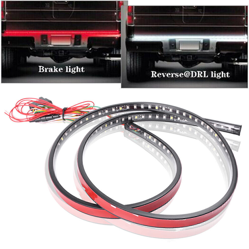 48 LED Flashing strobe Tailgate Brake Signal lamp Pickup Truck Tail light Bar