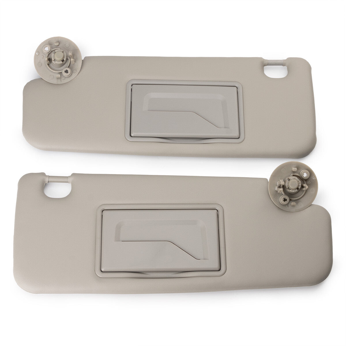 2x Gray Inside Sun Visor L+R for Chevrolet Sonic 2012-19 Spark 2013-16 P95327509