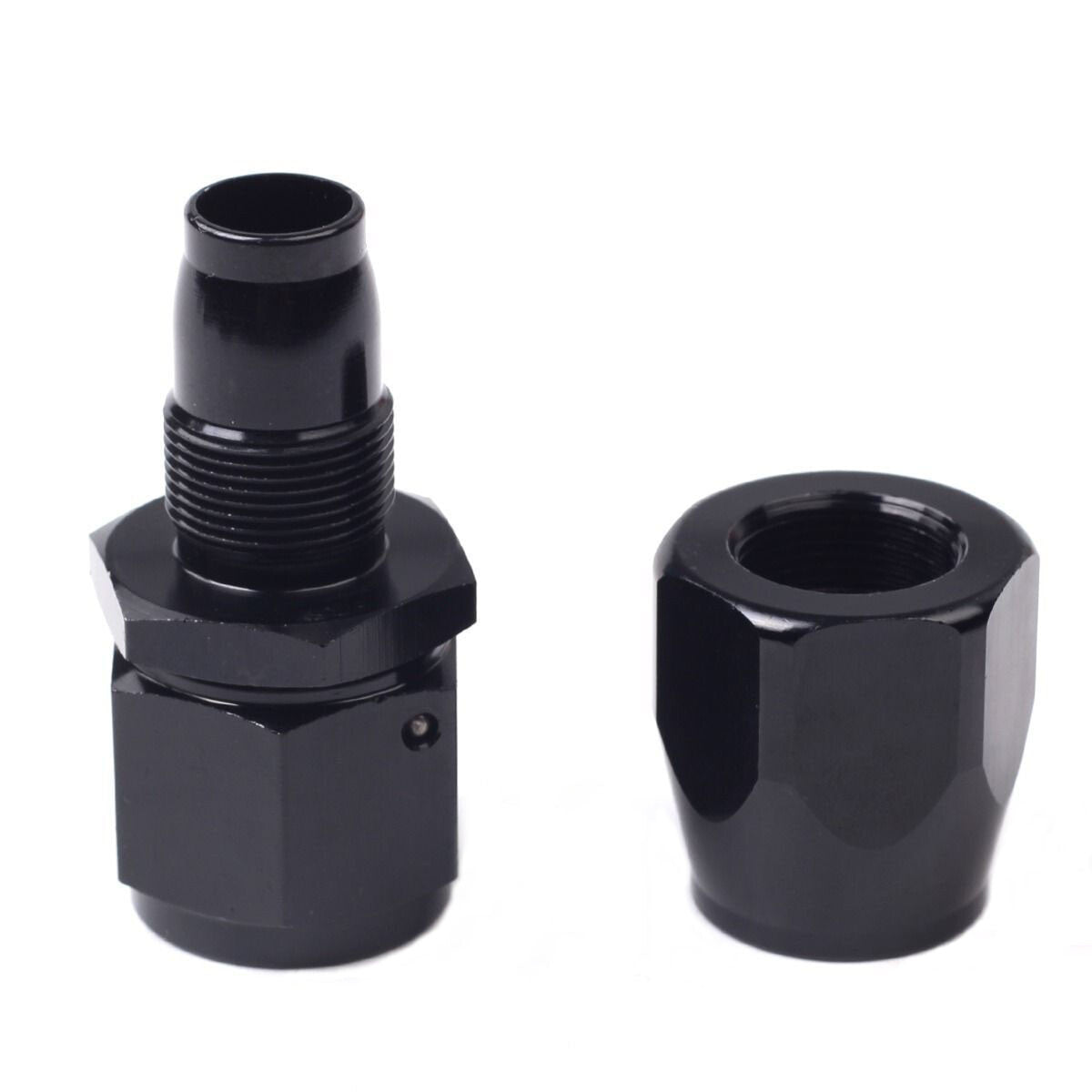 8AN 0 Degree Straight Fuel Oil Air Gas Line Hose End Adaptor Connector fit for Ford