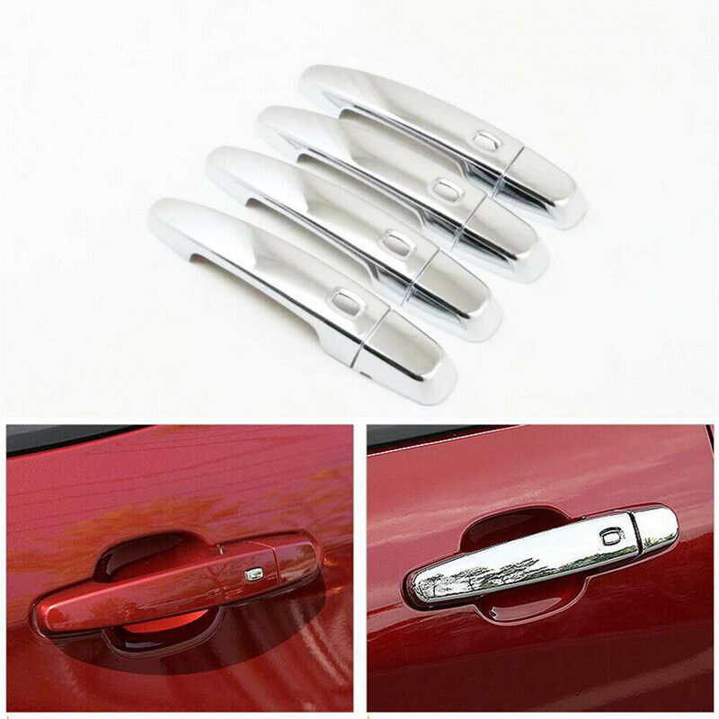 Chrome 8PCS Exterior Door Handle Cover Trim Fit for Chevrolet Equinox 2017-2021