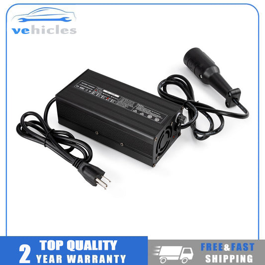 1-Piece Battery Charger Connector Circular Charging for EzGo for Golf Carts 48V 5A 3-Pin Plug