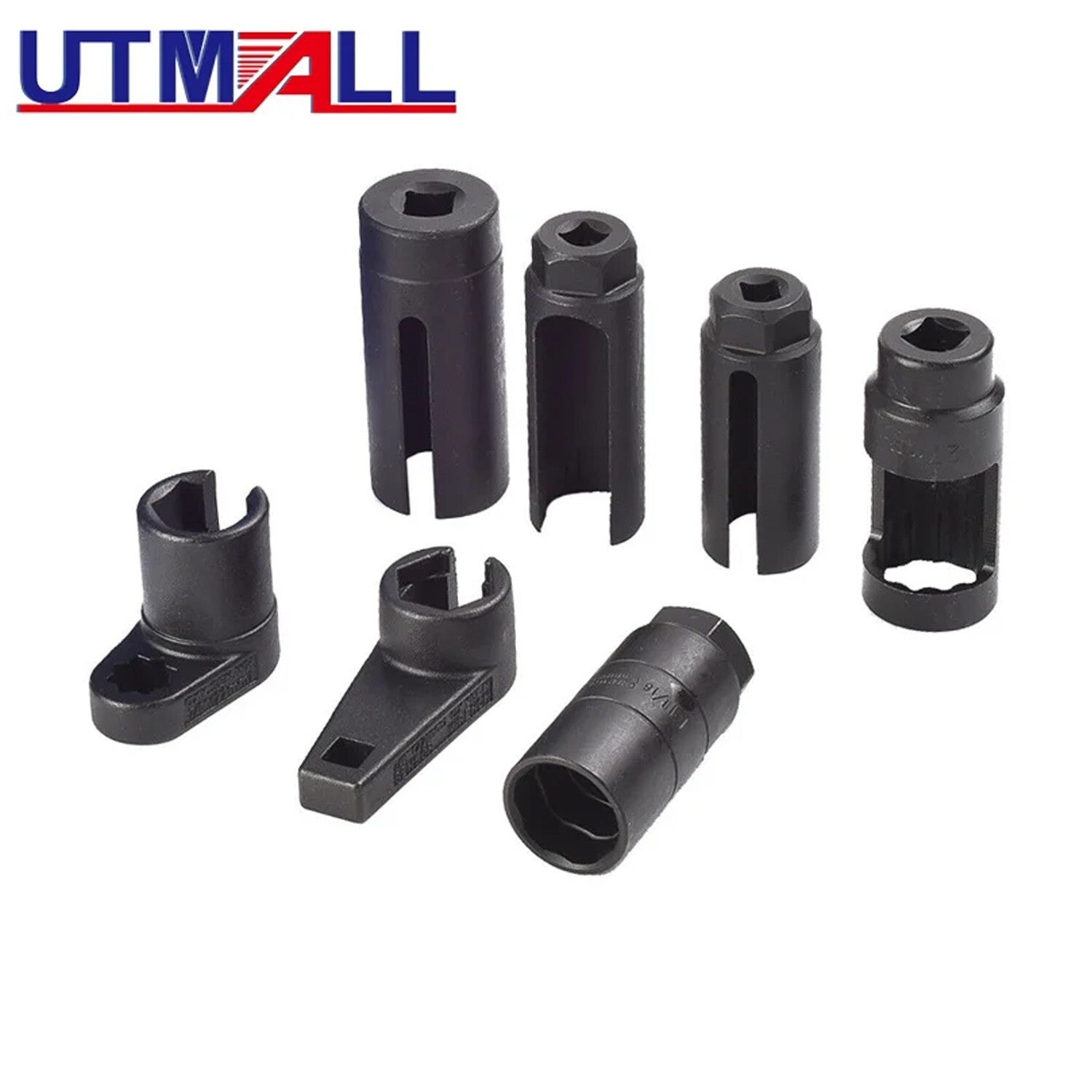 7-piece set of oxygen sensor and oil pressure transmitter unit main sensor sleeve tool