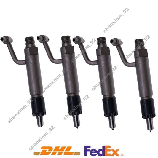 4Pcs Fuel Injector 729902-53100 72990253100 for Yanmar Engine 4TNE94 4TNE98
