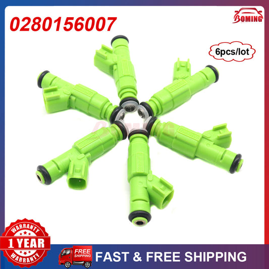 6x High Quality New Fuel Injector for Chrysler Town Country 3.3L 3.8L 0280156007