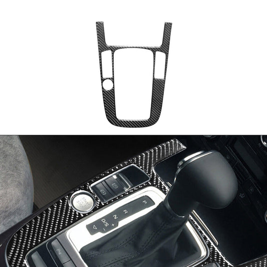 Gear Shift Frame Trim Cover Decoration Carbon Fiber for Audi Q5 2009-2017