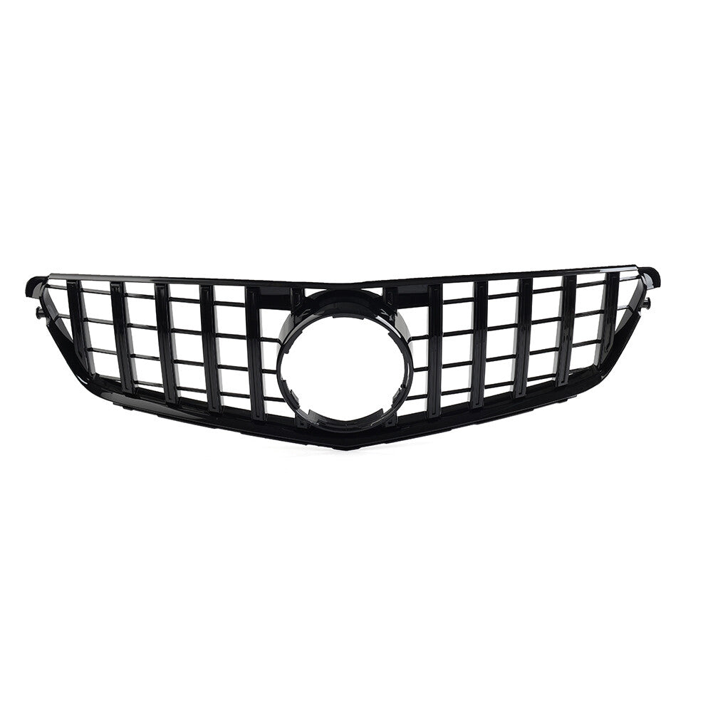GTR Style Front Bumper Hood Radiator Grille Fit for Benz C Class W204 2007-2014