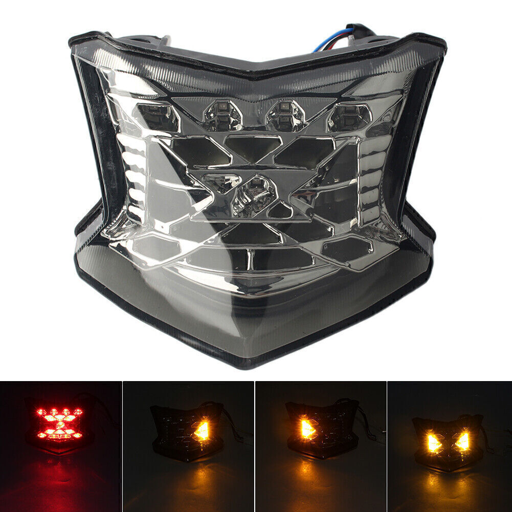 for Kawasaki Z650 /Z900 ABS Silver Turn Signal Rear Brake Lamp Tail LED Light