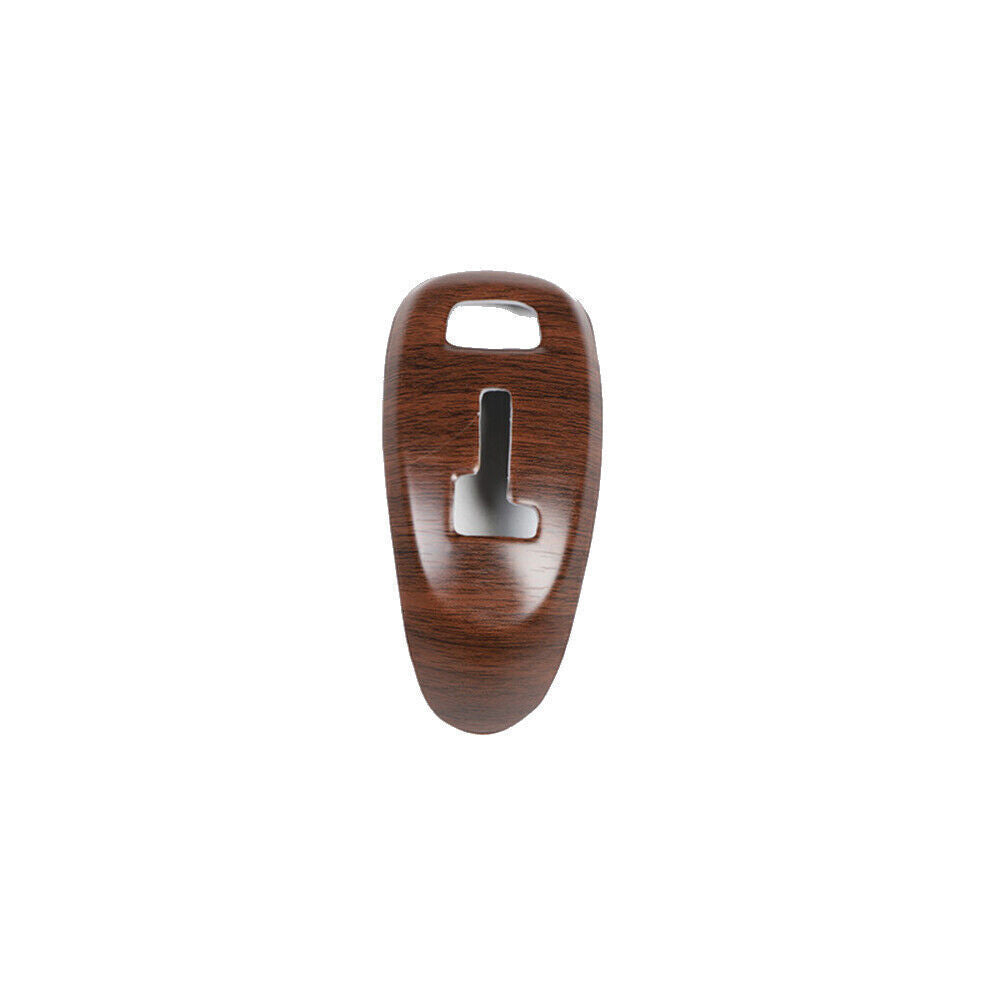 1P Matt Brown Wood Inner Console Gear Shift Knob Trim for Cadillac XT4 2019-2023