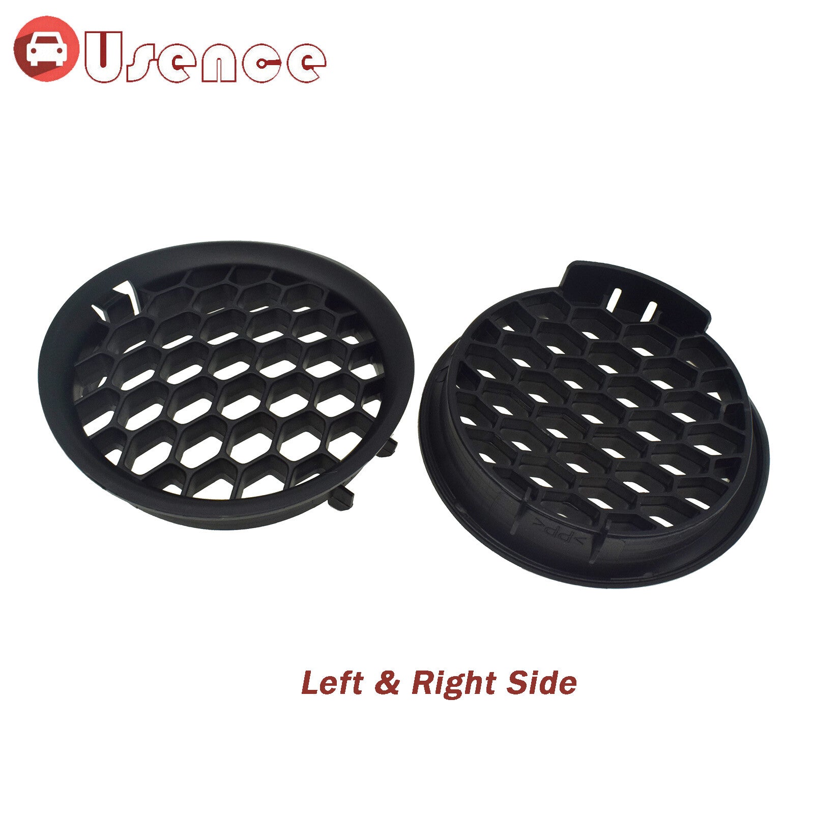Pair Left Right Side Fog Light Cover Grilles For 2008-2014 for Subaru Impreza