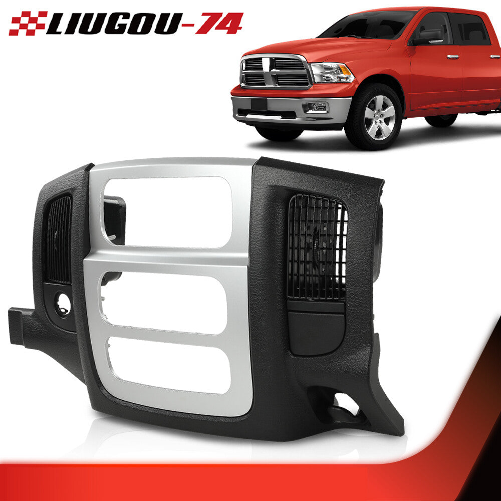 Perfect for 02-05 for Dodge for Ram 1500 2500 Dash radio trim bezel cover panel assembly - new
