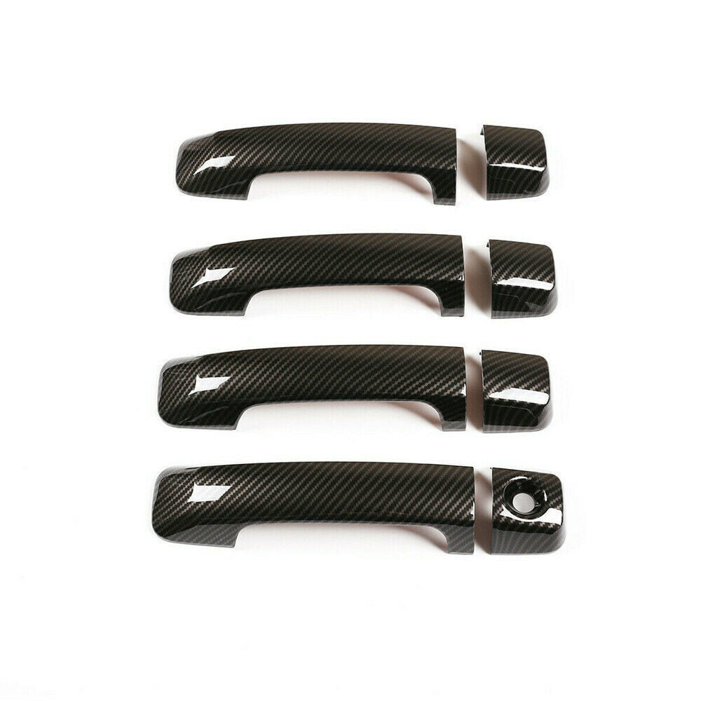 for Toyota Tundra 2007-2021 Sequoia 2008-2021 Carbon Fiber ABS Door Handle Cover