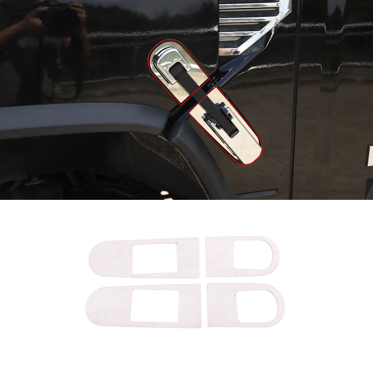 Wood grain cup holder lid trim for Mercedes-Benz C-Class W204 2008 - 2013