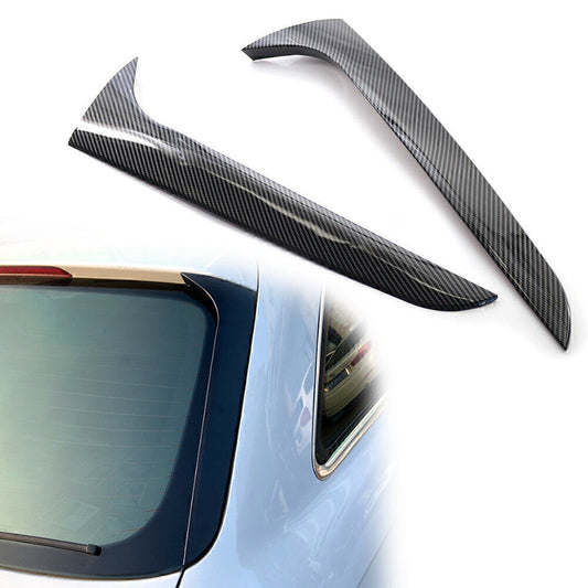 Rear Window Side Spoiler Canard Splitter for Audi A4 B8 Allroad Avant 2009-2016