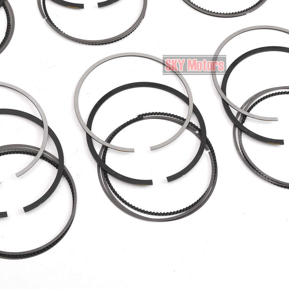 6x Piston Rings Set STD for BMW E46 E85 E86 S54B32 3.2 L6 M3 Z3 Z4 M 11257834014