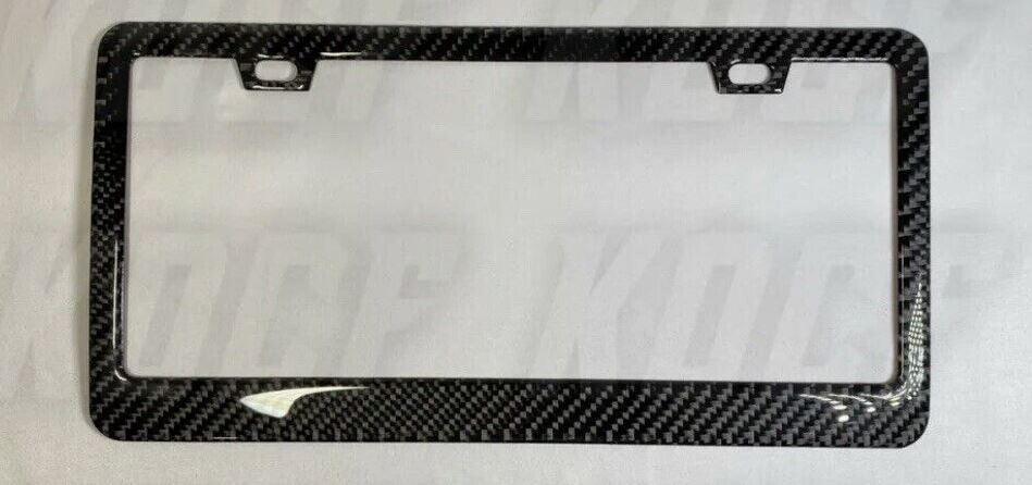 Car license plate cover, frame cover, and trunk boot are made of 100% carbon fiber and are suitable for Porsche .