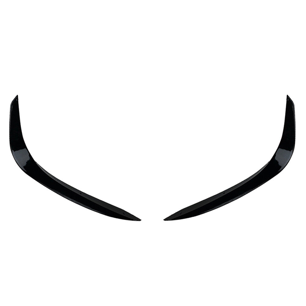 Gloss Black Front Bumper Lip Splitter Spoiler for Mercedes-Benz C-Class W206