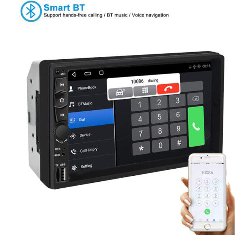 7-inch 2DIN Android Bluetooth Touchscreen Stereo Video Radio Car MP5 Player USB AUX