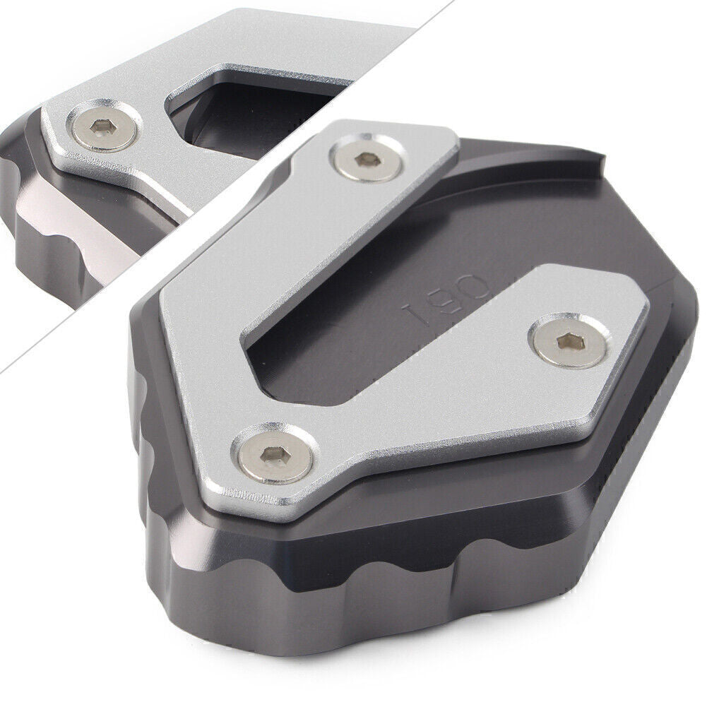 Kickstand Side Stand Extension Pad Fit for YAMAHA MT-07 14-18 XSR700 16-17 Titanium