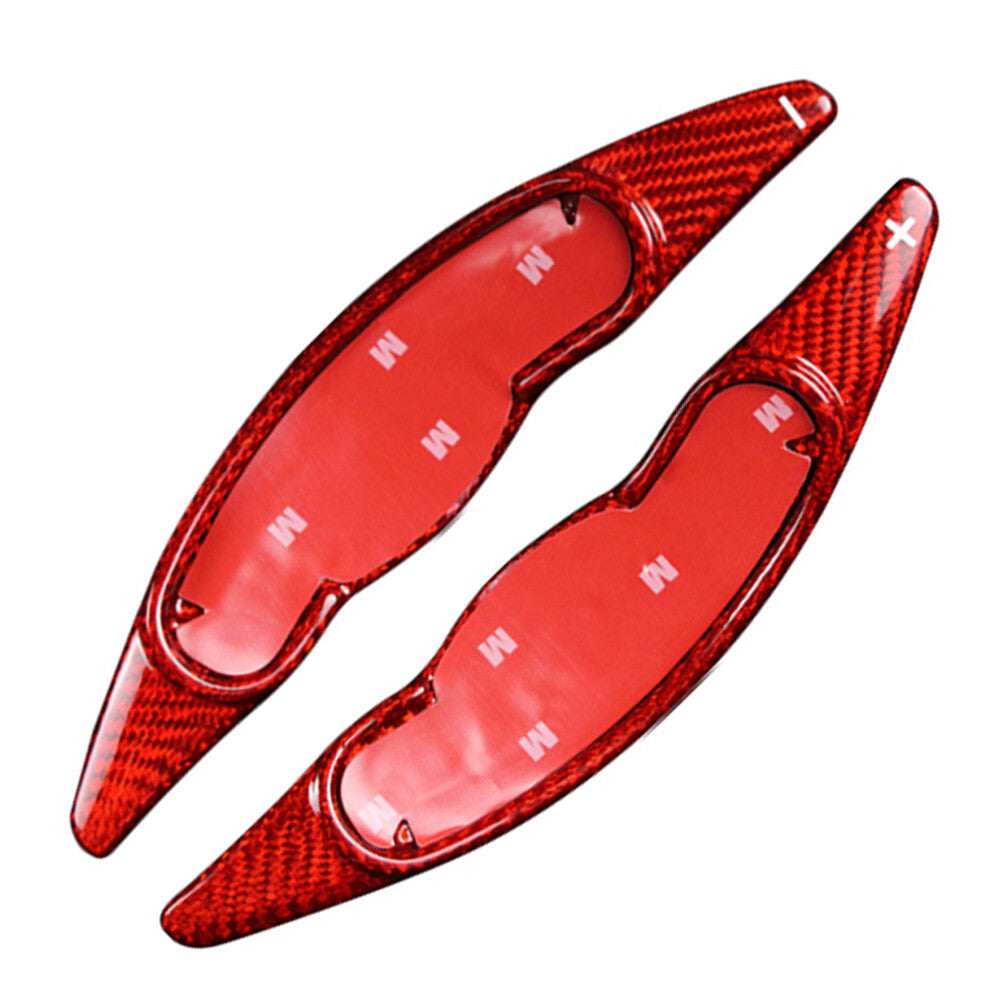 Lenkradschaltwippe f¨¹r for BMW for Mini Cooper F54 F55 F56 F57 Kohlefaser Rot